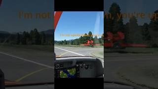 "Who's Upside Down?" | Microsoft Flight Simulator #msfs2020 #msfs #funny #shorts