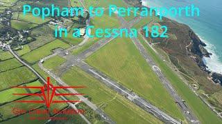 Popham to Perranporth in a Cessna 182