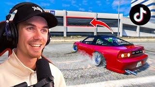 I Tried VIRAL TikTok STUNTS In GTA 5!