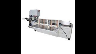 Automatic JRT roll paper band saw cutting machine