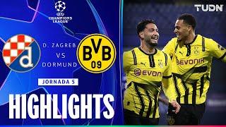 HIGHLIGHTS - Dinamo Zagreb vs Borussia Dormund | UEFA Champions League 24/25 | TUDN