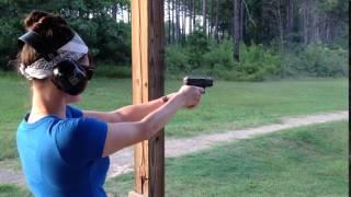 Glock 43 shooting outdoor range (old)