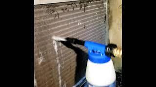 Condenser cleaning w/turbo tank by Nu-calgon