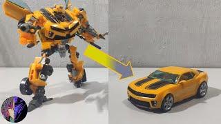 How to Transform ROTF Human Alliance Voyager Bumblebee from Robot to Vehicle by Shin Wave