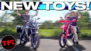 This Just In - The Honda CB500X and CRF450RL Are Two Off-Road Worthy Honda's With a Twist!