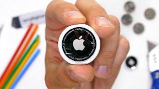 Apple AirTag Teardown! - How easy does it scratch?