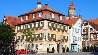 Feuchtwangen, Sehenswürdigkeiten der  Stadt an der Romantischen Strasse - 4k