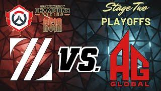 ZETA Division vs All Gamers Global - Regional Playoffs 3rd place match | OWCS Korea Stage 2