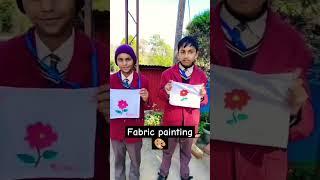 #fabricpainting #fabricpainting #fabrics #art #artwork #devbhoomi #students #school #artist