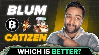 Blum and Catizen Mining Comparison | Which Airdrop Mining Bot is Better? Blum Crypto Mining Bot