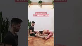 Yoga em casal #yoga #yogatododia #yogaemdupla