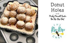 Pampered Chef Donut Hole Pan with The Flip Flop Chef!