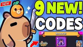  CODES *NEW!  CAPYBARA GO REDEEM CODES JANUARY 2025 - CAPYBARA GO PROMO CODES 2025