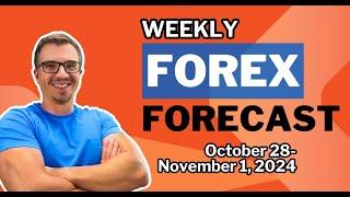 Weekly Forex Forecast For DXY, EURUSD, GBPUSD, USDJPY, USDCAD (October 28-November 1, 2024)