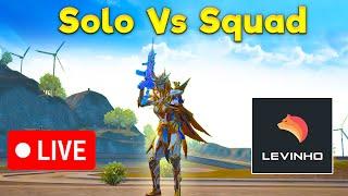  Levinho Solo Vs Squad PUBG MOBILE 2