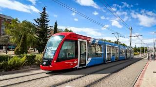 Trams (Metro Ligero) in Madrid, Spain  | 2024