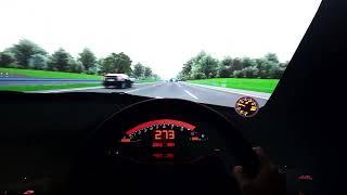 Top Speed on German Autobahn with 500hp Turbocharged Honda S2000