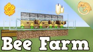 Automatic Bee farm for minecraft 1.19 and 1.20