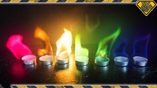 DIY Rainbow Fire! The TKOR Guide On How To Make Colored Flame Easy! Rainbow Fire31.7