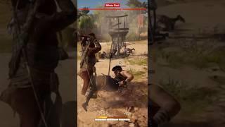 Instantly Camp Clearence #shorts #assassinscreedorigins #gaming #rpg