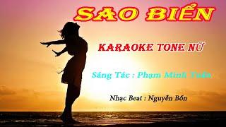 Karaoke Sao Biển Tone Nữ