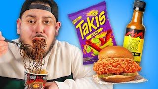 I Ate The SPICIEST Food I Could Find..