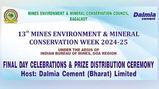 13th Mines Environment & Conservation Week 2024-25 | Final Day & Prize Distribution |  Dalmia Cement
