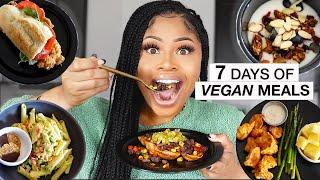 WHAT I EAT IN A WEEK (easy vegan meals!)