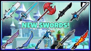 HOW TO FIND ALL 24 NEW SWORDS in Find The Swords | ROBLOX