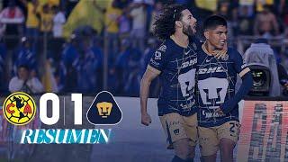 AMÉRICA 0-1 PUMAS J10 | ¡El CLÁSICO CAPITALINO es AURIAZUL!