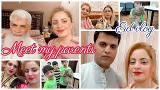 Meet my family,sis & parents‍️‍with complete Eid vlog️