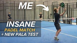 INSANE Competitive Match + TESTING NEW Padel Brand