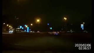 Питерские копы охотятся на пьяного лихача / St. Petersburg cops hunt for a drunken reckless driver