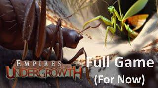 Empires of the Undergrowth - Full Game (Hard + Challenges) / Part 1 - No Commentary Gameplay