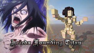 How to Build Frieda's Founding Titan in Minecraft 1:1 Scale (Attack on Titan)