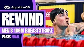 ADAM PEATY GOES SUB-58 AGAIN! | 100m Breaststroke Paris Final | AGB Swimming Championships 2024