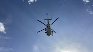 Grassroots trust rescue helicopter departing Waikato