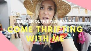 COME THRIFTING WITH ME AT THE GOODWILL/ 3 SUMMER OUTFIT IDEAS