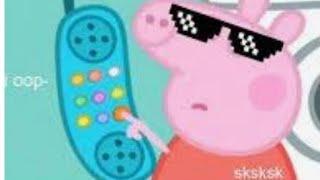 PEPPA PIG FUNNY EDITT  Credit- @Rulestar Dudes