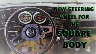 Aftermarket Steering Wheel for the Square Body - How To