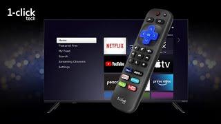 Introducing 1-clicktech Remote (RT Series) for Roku and Roku TV