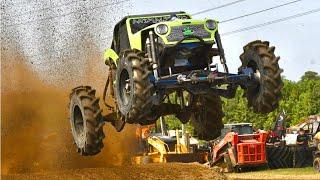 WIDE OPEN THROTTLE MEGA TRUCK RACING at NORTH vs SOUTH 2022