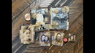 Craft With Me - Vintage Photo Tags