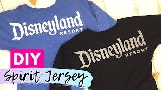 DIY Disneyland Spirit Jersey | Two Easy Ways