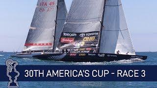 30th America's Cup Race 3 ITA vs. NZL | AMERICA'S CUP