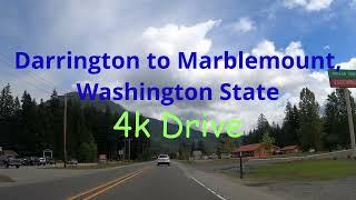 Darrington to Marblemount, Washington | 4k Drive