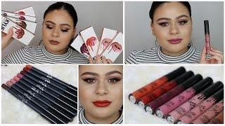 Kylie Jenner Lip Kits & Glosses | Review & Swatches 