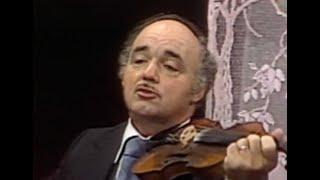 Ulysse Potvin, aussi bon violoneux que raconteur, en 1980