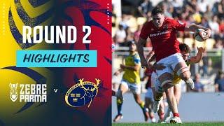 Zebre Parma v Munster | Highlights | Round 2 | URC 2024/25