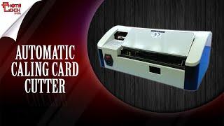 AUTOMATIC CALLING CARD CUTTER